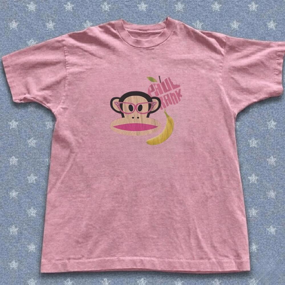 Light Paul Frank Tee With Banana Graphic